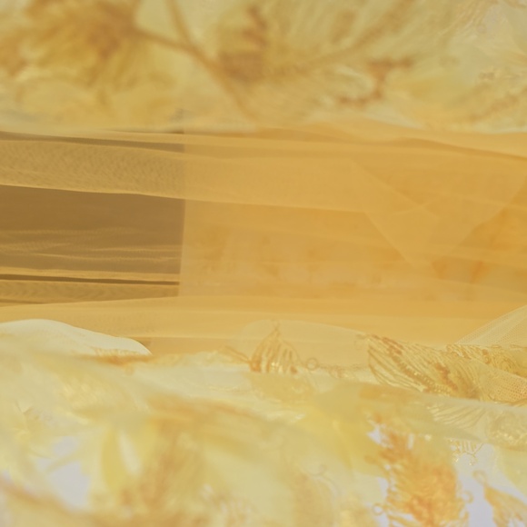 Helsi Athene Yellow Strapless Floral Dress - Picture 8 of 13